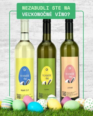 Na Veľkú noc je treba veľa vína! Pripravili sme pre Vás nízke ceny a špeciálne balenia! Expedujeme rýchlo ešte tento...